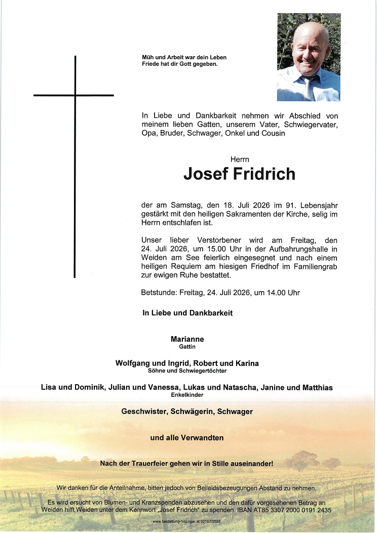 Parte Josef Fridrich